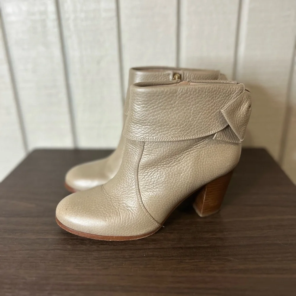 Kate Spade Lanise Booties, size 6.5. Small scuff on back, see pictures.